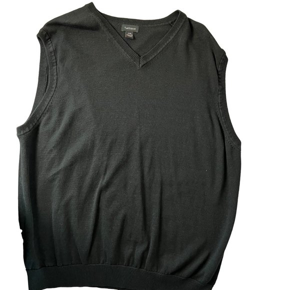 Van Heusen Other - Van Heusen Sweater Vest Mens XXL Black